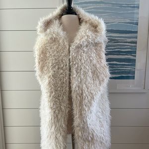 Women's Faux Fur Hooded Vest